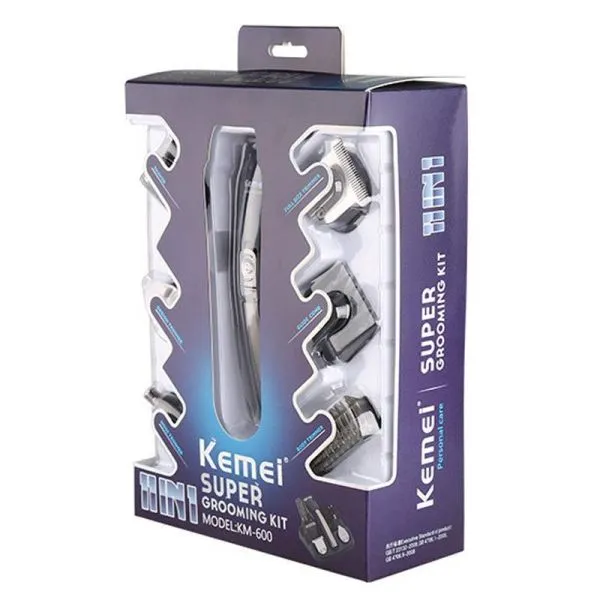 Kemei KM-600 11 In 1 Multi Grooming Set Kemei KM-600 11 In 1 Multi Grooming Set Kemei KM-600 11 In 1 Multi Grooming Set